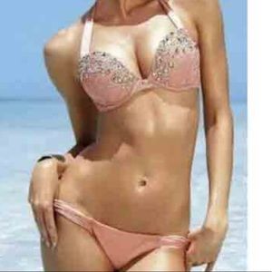 Victoria’s Secret beaded bombshell bikini top